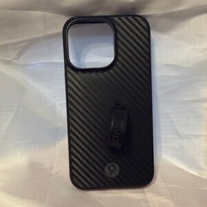 Loopy Case Black Carbon Fiber Phone Case